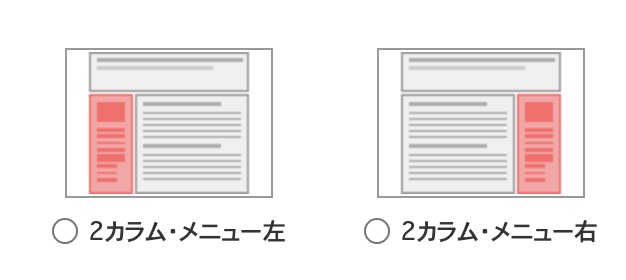 アメブロの２カラム設定